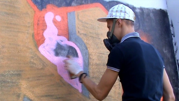 Ales, Graffiti market,