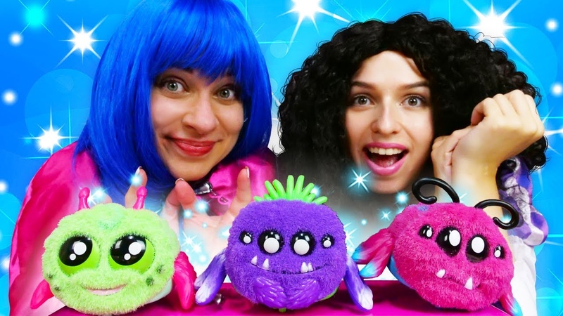 Video divertente con le Principesse Disney. Scherzi con il ragno peluche