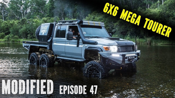 Mega 6x6 landcruiser review, modified episode