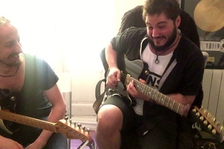Jack Gardiner and Tony Martinez jam