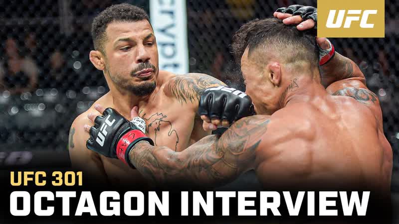 Drakkar Klose Octagon Interview, UFC