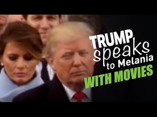 Trump speaks to Melania with movies
