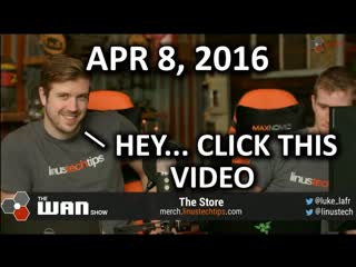 The WAN Show - ACTUALLY The NVIDIA Show This Time.. - April 8, 2016