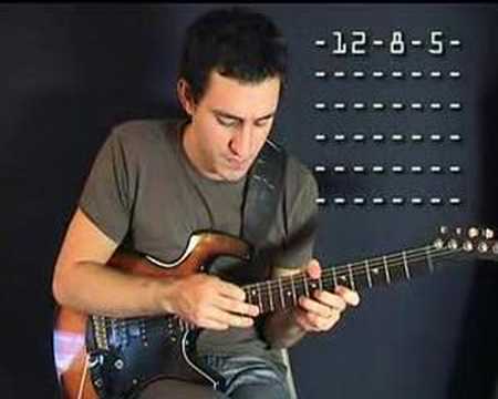 Tapping guitar