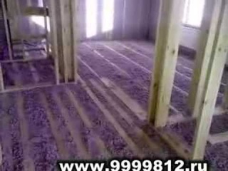 Видео Утепление дома эковатой