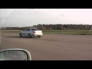 BMW M5 E60 V10 vs Mercedes E55 AMG Kompressor