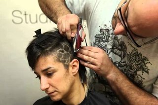 Hair tattoo seminars by nikos exadaktilos