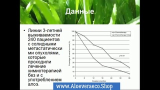 Применение Алоэ Вера параллельно с химиотерапией. Исследования и результаты.
