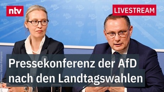LIVE: Pressekonferenz der AfD nach den Landtagswahlen in Thringen und Sachsen