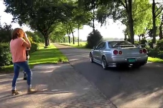 Nissan skyline R34 GTR Onboard+ Acceleration FULL HD AMAZING SOUND