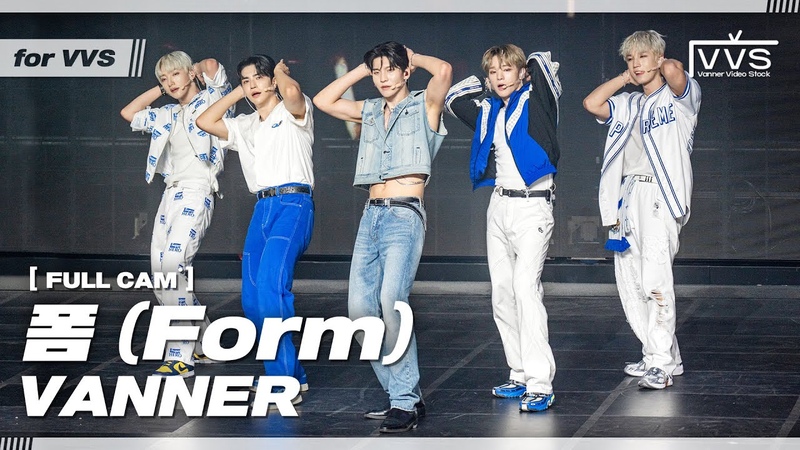 VVS VANNER 배너 폼 ( Form) ( FULL CAM), PEAK TIME CONCERT YOUR TIME in