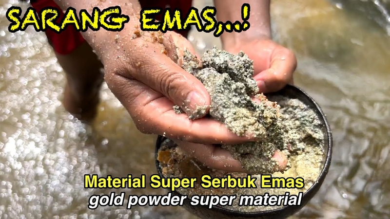PENEMUAN SUNGAI EMAS INDONESIA, , 395 JUTA PER HARI, , TRADITIONAL GOLD