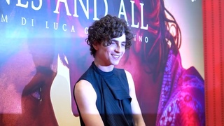 Premiere Bones and All Milan with Timothee Chalamet
