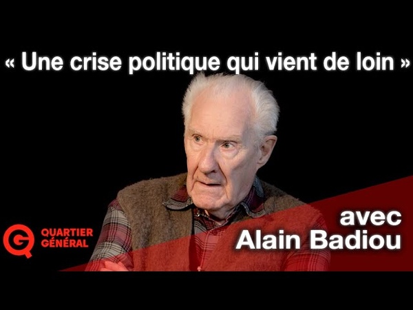 Une crise politique qui vient de loin avec Alain