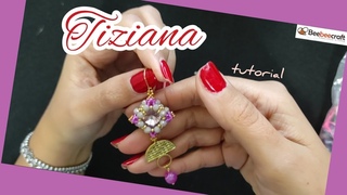 orecchini TIZIANA - #tutorial #perline #beadsjewellery #beads #beebeecraft #collaboration