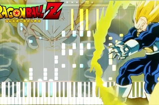 Dragon Ball Z OST - Vegeta Super Saiyan (Extended) | Piano Tutorial, ドラゴンボールＺ【ピアノ】