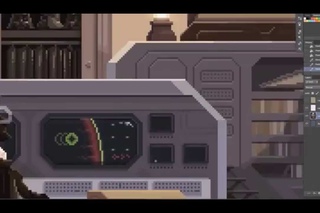 Scene #16: ’Imperial News’ Pixel Art Timelapse