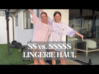 LINGERIE HAUL $$ Vs. $$$$ with @aimeeinghigher