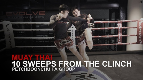 Muay Thai: 10 Sweeps From The Clinch, Evolve