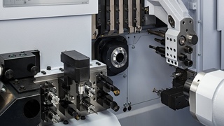 SR-32JII Type B CNC Sliding Head Lathe Demonstration | Star GB