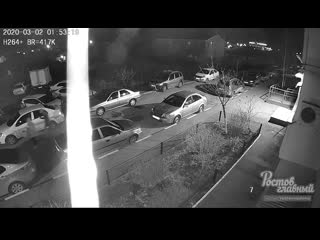 В Батайске вандалы испортили машину  Ростов-на-Дону Главный