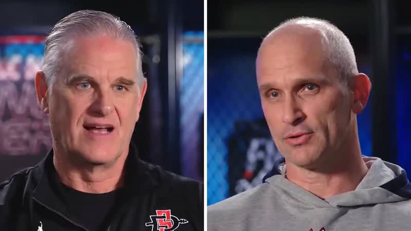 Rece Davis sits down with SDSUs Brian Dutcher UConns Dan Hurley ahead of National