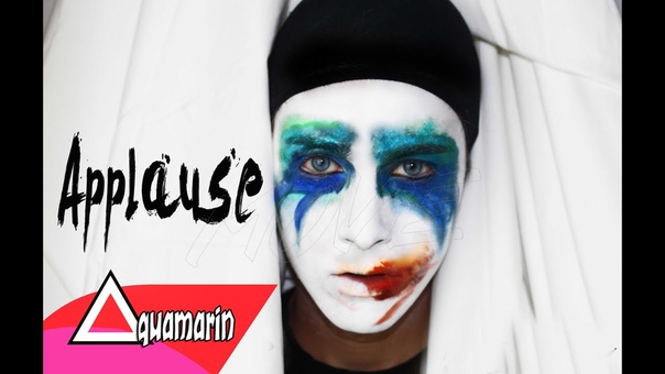 LADY GAGA APPLAUSE MUSIC VIDEO COVER челкастый