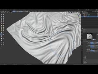 Cloth Brush in Blender