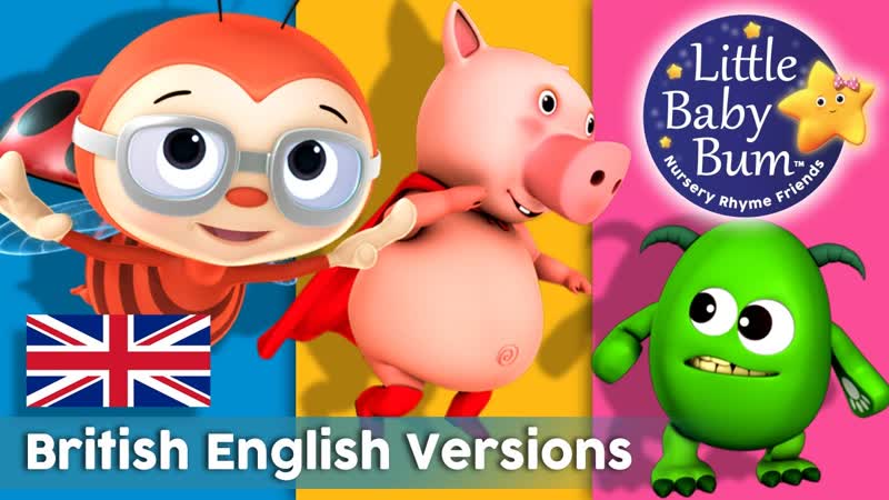 Nursery Rhymes, British English Versions , 41 Minutes Compilation from Little Baby
