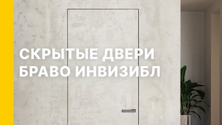 Скрытые двери Браво Инвизибл l Двери Браво