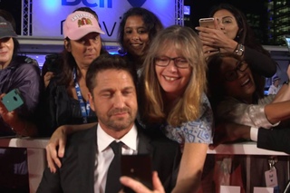 The Headhunters Calling: Gerard Butler TIFF 2016 Movie Premiere Gala Arrival