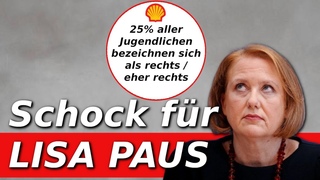 Shell Jugendstudie: Lisa Paus krachend gescheitert!