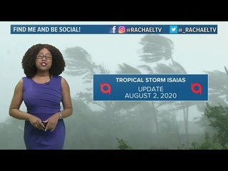 Tropics Update: Tropical Storm Isaias unlikely to become hurricane again