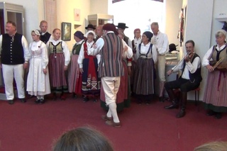 Шведский танец. Barsebäcks folkdanslag. Rolf Malmström. Folklore.