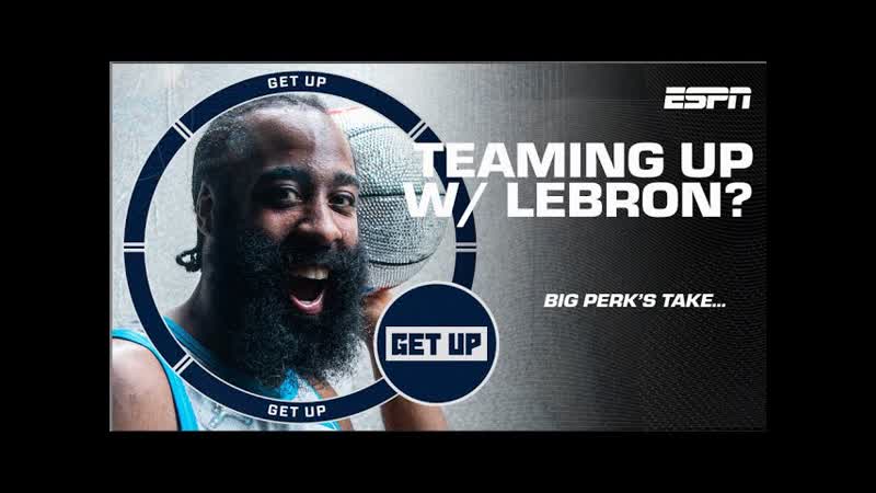 Le Bron James and James Harden BOTH with the Lakers Big Perk responds , Get