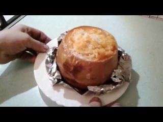 пшенно-рисовая-тыквенная каша в горшочке из тыквы