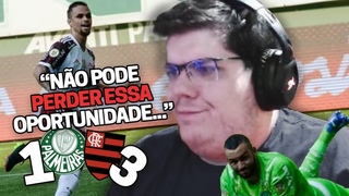 CASIMIRO REAGE A PALMEIRAS 1X3 FLAMENGO PELA 20 RODADA DO BRASILEIRO 2021 | Cortes do Casimito