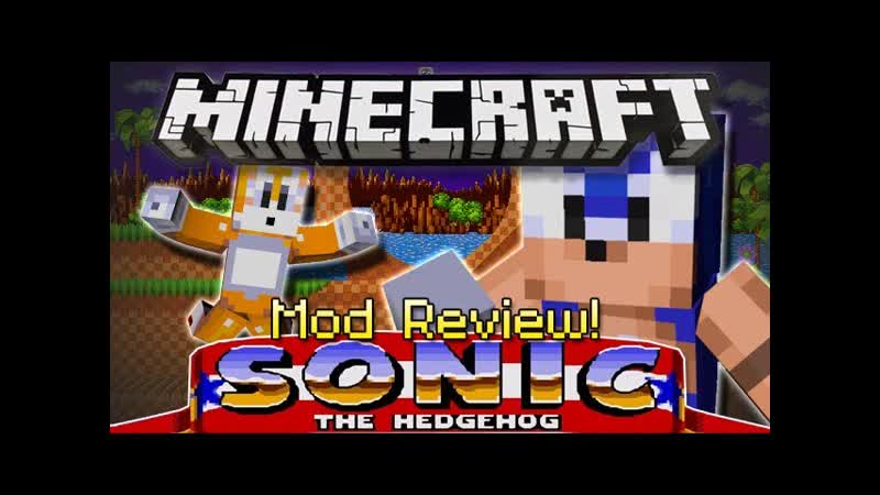 Minecraft, SONIC THE HEDGEHOG MOD , Mine with Sonic and
