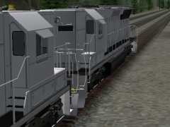 SD45 HSH long hood foreward undecorated