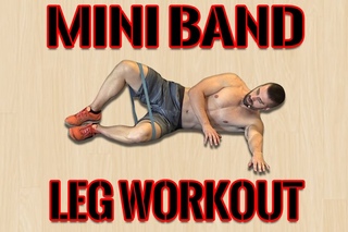 Follow Along Leg Workout Using ONLY Mini Bands