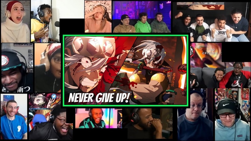 Uzui saves Tanjiro , , Demon Slayer Season 2 Episode 17 Reaction
