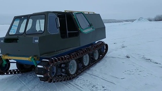 Вездеход с траками МТЗ, третий выезд