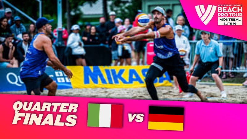 Ranghieri, Carambula vs. Ehlers, Wickler Quarter Finals Highlights Montréal 2023, Beach Pro