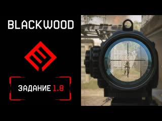 BLACKWOOD Нанести 25000 урона, играя в режиме Мясорубка за штурмовика