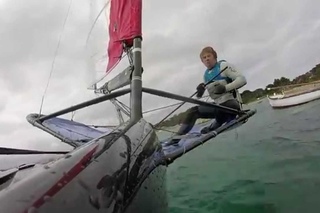 The funny one - Tom Spithill represents at the Moth Worlds