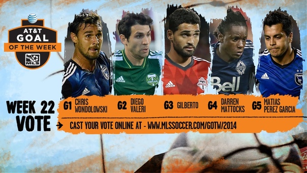 2014 ATT Goal of the Week Nominees: Week