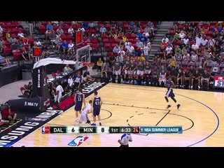 Shabazz Muhammad Finishes the Break Emphatically