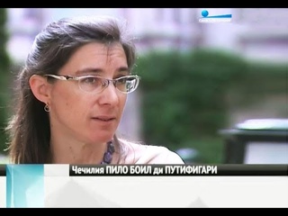 Репортаж ТК “Санкт-Петербург“ о преподавателе РХГА Чечилии Пило Боил ди Путифига...