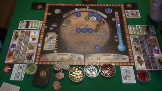 Покорение Марса 2/2 часть - играем в настольную игру. Terraforming Mars