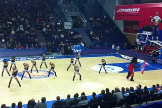 PBC CSKA Dance Team and Mascot